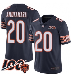 Youth Chicago Bears 20 Prince Amukamara Navy Blue Team Color 100th Season Limited Football Jersey