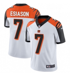 Mens Nike Cincinnati Bengals 7 Boomer Esiason Vapor Untouchable Limited White NFL Jersey