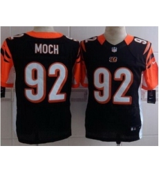 Nike Cincinnati Bengals 92 Dontay Moch Black Elite NFL Jersey