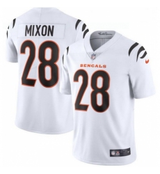 Youth Nike Cincinnati Bengals 28 Joe Mixon White Vapor Limited Jersey