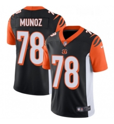 Youth Nike Cincinnati Bengals 78 Anthony Munoz Elite Black Team Color NFL Jersey