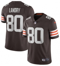 Nike Browns 80 Jarvis Landry Brown 2020 New Vapor Untouchable Limited Jersey