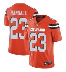 Nike Browns #23 Damarious Randall Orange Alternate Youth Stitched NFL Vapor Untouchable Limited Jersey