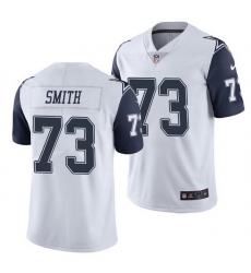 Men Dallas Cowboys 73 Tyler Smith White Color Rush Limited Stitched jersey