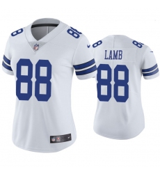 Women Cowboys  88 CeeDee Lamb white Team Color Men Stitched NFL Vapor Untouchable Limited Jersey