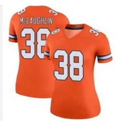 Women Nike Denver Broncos Jaleel McLaughlin #38 Rush Vapor Limited Stitched Jersey