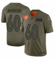 Youth Denver Broncos 60 Connor McGovern Limited Camo 2019 Salute to Service Football Jersey