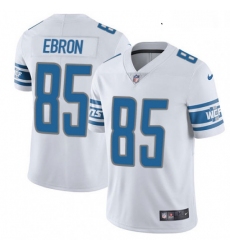 Youth Nike Detroit Lions 85 Eric Ebron Limited White Vapor Untouchable NFL Jersey