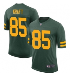 Men Green Bay Packers 85 Tucker Kraft Rush Vapor Untouchable Stitched Football Jersey