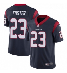 Men Nike Houston Texans 23 Arian Foster Limited Navy Blue Team Color Vapor Untouchable NFL Jersey