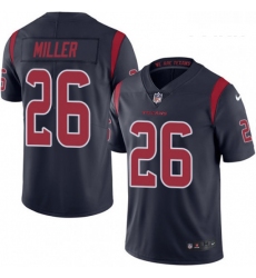 Youth Nike Houston Texans 26 Lamar Miller Limited Navy Blue Rush Vapor Untouchable NFL Jersey