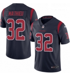 Youth Nike Houston Texans 32 Tyrann Mathieu Limited Navy Blue Rush Vapor Untouchable NFL Jersey