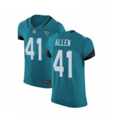 Men Jacksonville Jaguars 41 Josh Allen Teal Green Alternate Vapor Untouchable Elite Player Football Jersey