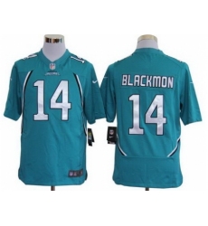 Nike Jacksonville Jaguars 14 Justin Blackmon Green Game NFL Jersey