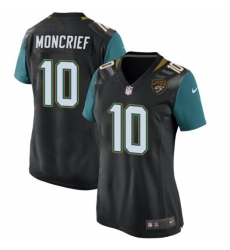 Women Nike Donte Moncrief Jacksonville Jaguars Game Black Alternate Jersey