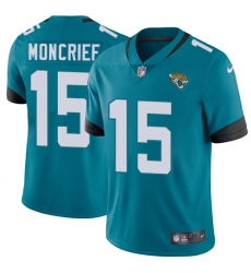 Nike Limited Youth Donte Moncrief Teal Green Alternate Jersey NFL #15 Jacksonville Jaguars Vapor