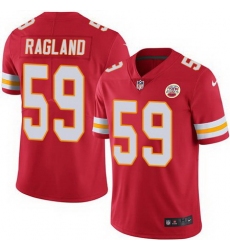 Nike Chiefs 59 Reggie Ragland Red Vapor Untouchable Limited Jersey