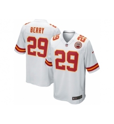 Nike Kansas City Chiefs 29 Eric Berry White Game NFL Jersey