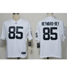 Nike Oakland Raiders 85 Darrius Heyward-Bey White Game NFL Jersey