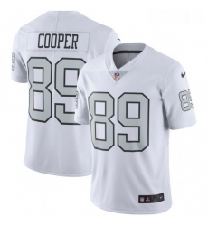 Youth Nike Oakland Raiders 89 Amari Cooper Limited White Rush Vapor Untouchable NFL Jersey