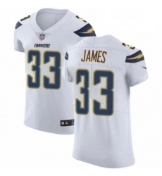 Men Nike Los Angeles Chargers 33 Derwin James White Vapor Untouchable Elite Player NFL Jersey