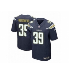 Nike San Diego Chargers 39 Danny Woodhead Dark blue Elite new NFL Jersey