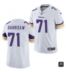 Men Minnesota Vikings #71 Christian Darrisaw White 2021 Vapor Untouchable Limited Stitched NFL Jersey