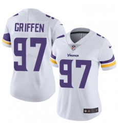 Womens Nike Minnesota Vikings 97 Everson Griffen White Vapor Untouchable Limited Player NFL Jersey