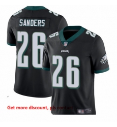 Eagles 26 Miles Sanders Black Alternate Men Stitched Football Vapor Untouchable Limited Jersey