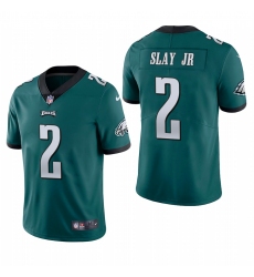 Men Philadelphia Eagles 2 Darius Slay Jr Midnight Green Vapor Limited Jersey