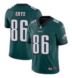 Nike Eagles #86 Zach Ertz Midnight Green Team Color Mens Stitched NFL Vapor Untouchable Limited Jersey