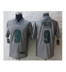 Nike Philadelphia Eagles 9 Nick Foles Grey Elite Vapor NFL Jersey