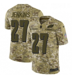 Youth Nike Philadelphia Eagles 27 Malcolm Jenkins Limited Camo 2018 Salute to Service NFL Jersey