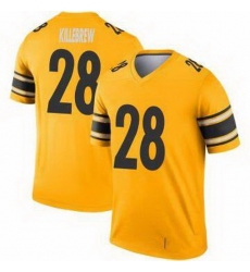 Men Pittsburgh Steelers Miles Killebrew #28 Legend Football Jersey