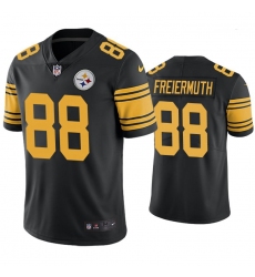 Nike Pittsburgh Steelers 88 Pat Freiermuth Black Color Rush Jersey