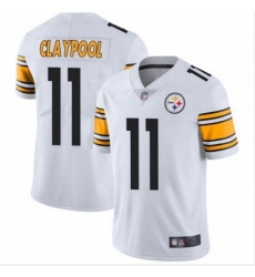 Youth Nike Steelers 11 Chase Claypool White Vapor Limited Stitched NFL Jersey