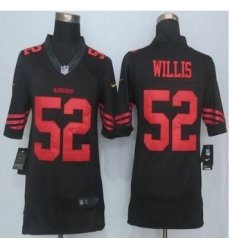 New San Francisco 49ers #52 Patrick Willis Black Alternate Men Stitched NFL Limited Jersey