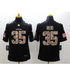 Nike San Francisco 49ers 35 Eric Reid black Limited Salute to Service NFL Jersey