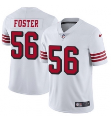 Nike 49ers #56 Reuben Foster White Rush Youth Stitched NFL Vapor Untouchable Limited Jersey