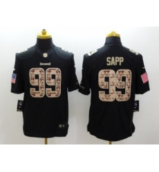 Nike Tampa Bay Buccaneers 99 Warren Sapp black Salute to Service Limited NFL Jersey