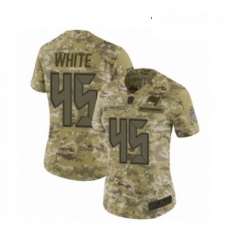 Womens Tampa Bay Buccaneers 45 Devin White Limited Camo 2018 Salute to Service Football Jersey