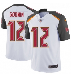 Youth Nike Tampa Bay Buccaneers 12 Chris Godwin Elite White NFL Jersey