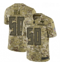 Youth Nike Tampa Bay Buccaneers 50 Vita Vea Limited Camo 2018 Salute to Service NFL Jersey