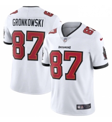 Youth Tampa Bay Buccaneers #87 Rob Gronkowski Nike White Vapor Limited Jersey