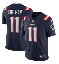 Nike Patriots 11 Julian Edelman Navy 2020 New Vapor Untouchable Limited Jersey