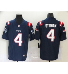 Nike Patriots 4 Jarrett Stidham Navy 2020 New Vapor Untouchable Limited Jersey