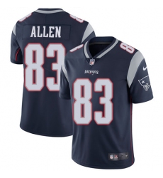 Nike Patriots #83 Dwayne Allen Navy Blue Team Color Youth Stitched NFL Vapor Untouchable Limited Jersey