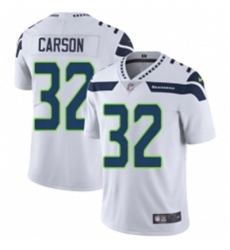 Youth Nike Seattle Seahawks 32 Chris Carson White Vapor Untouchable Limited Player NFL Jersey