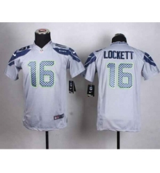 nike youth nfl jerseys seattle seahawks 16 lockett grey[nike]