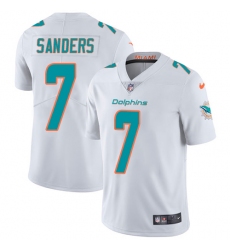 7 Limited Jason Sanders White Nike NFL Road Men Jersey Miami Dolphins Vapor Untouchable